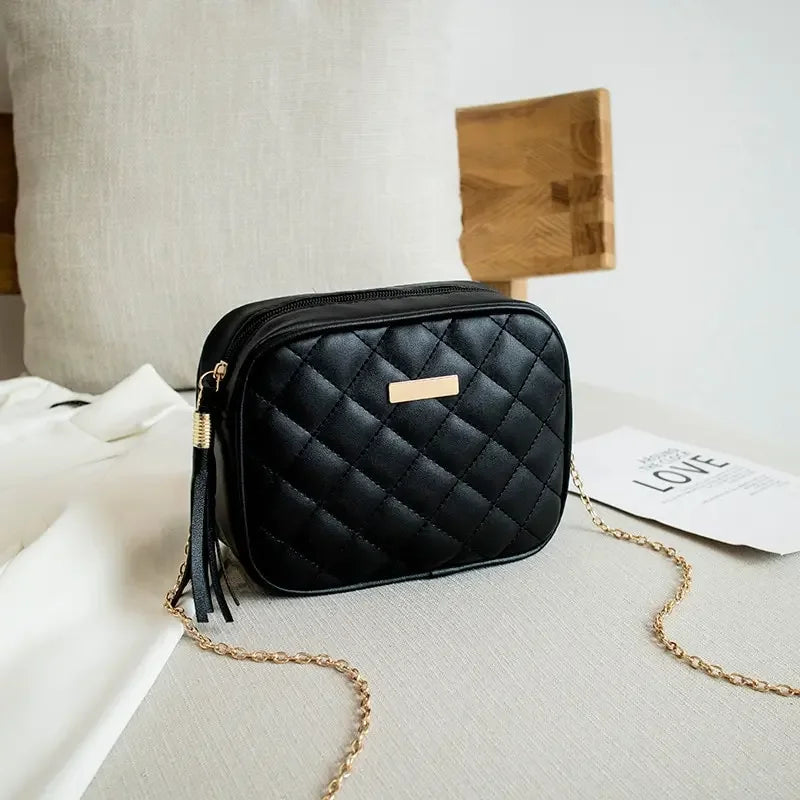 Celeste Embroidered Chain Bag