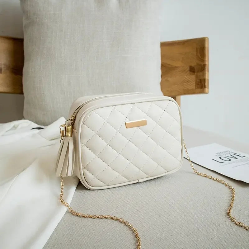 Celeste Embroidered Chain Bag