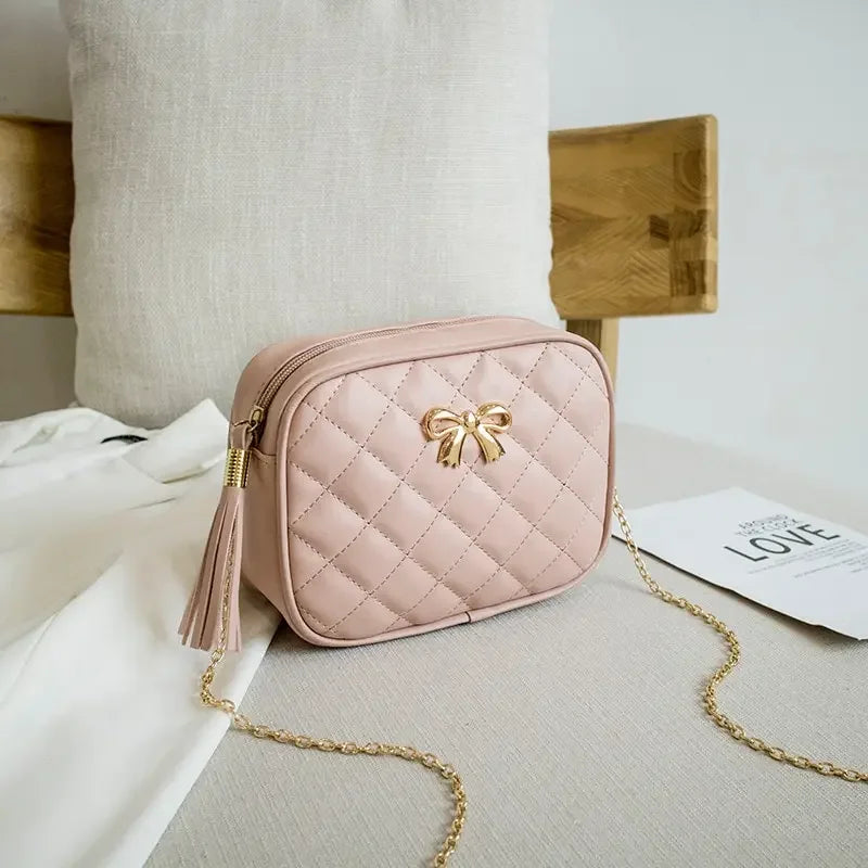 Celeste Embroidered Chain Bag