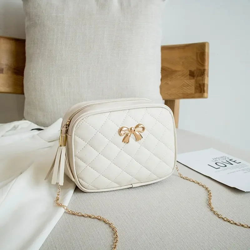 Celeste Embroidered Chain Bag