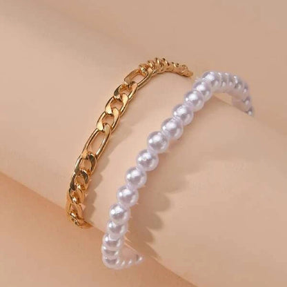 Stainless Steel Double-layer Bracelet