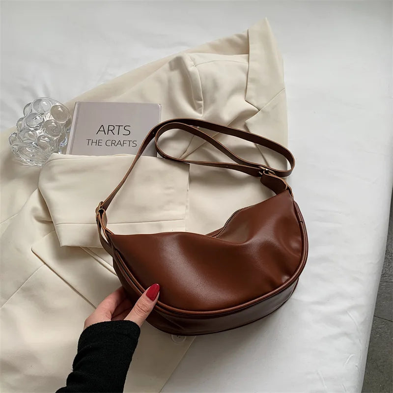 Soft Leather Shoulder Bag