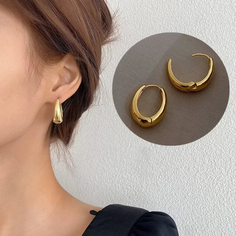 Glam Hoop Earrings