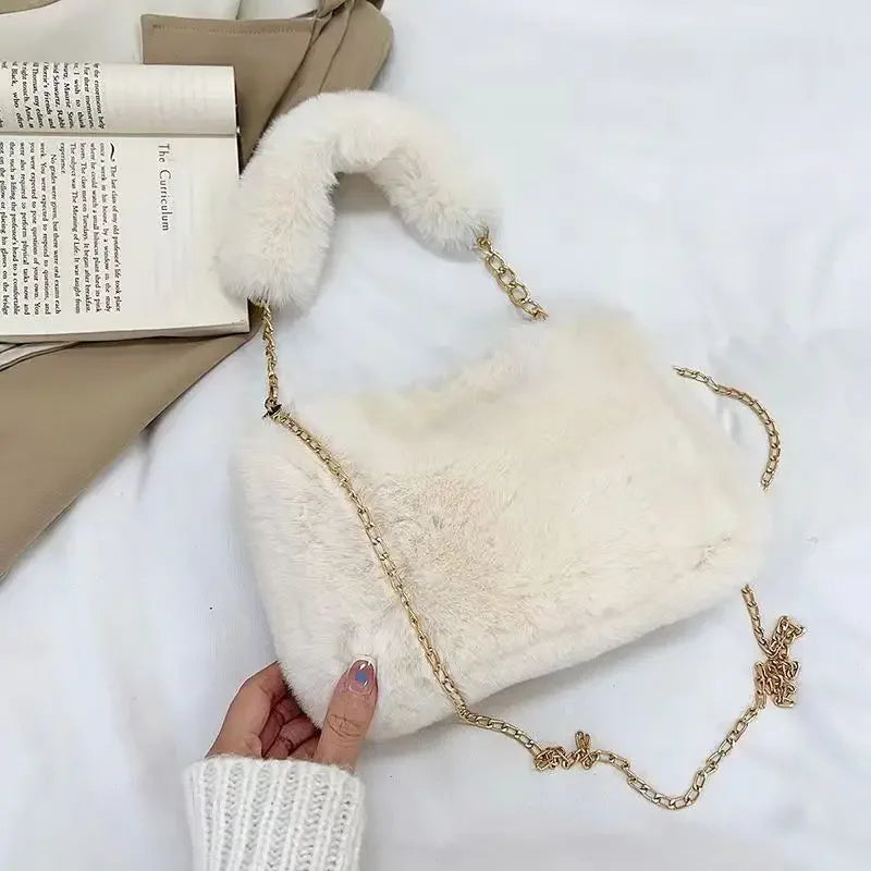 Sophie Plush Chain Bag